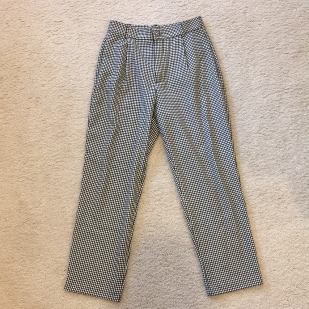 Flattering checkered pants!❤️